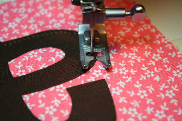 applique with sewing machine