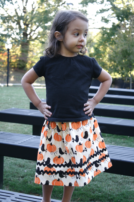 Basic skirt sewing pattern pdf download - Brindille & Twig