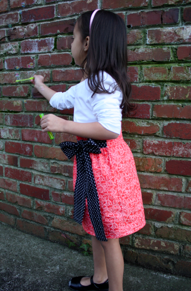 Sew Like My Mom | Shirred Paperbag-style Skirt