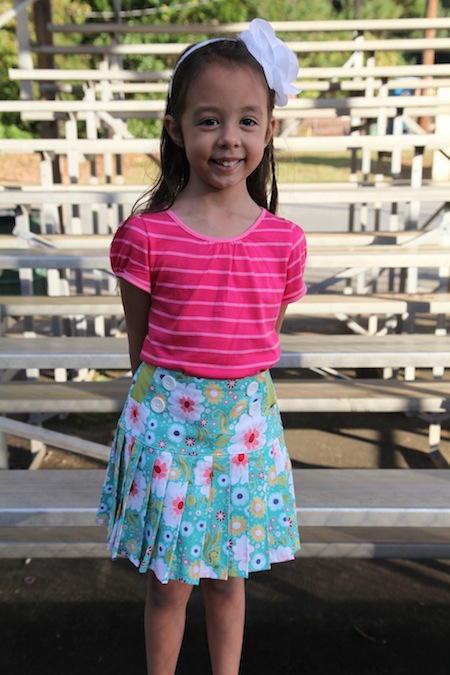 Sew Like My Mom | Schoolday Skirt review