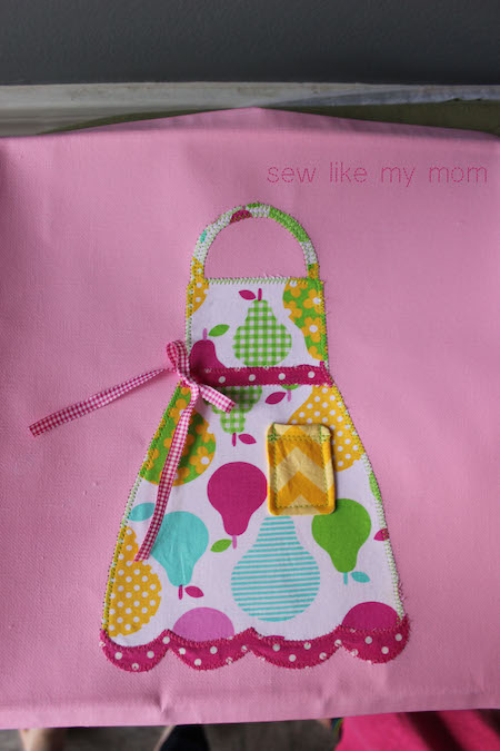 Sew Like My Mom | Appliqued Canvases