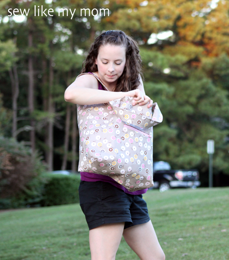The Polly Tote | Sew Like My Mom