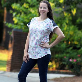 Sew Like My Mom Plum Dolman