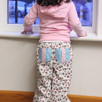 Sew Like My Mom Pine Cone Pants