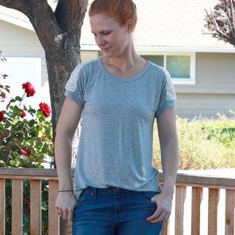 Sew Like My Mom Plum Dolman