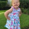 Sew Like My Mom Cornflower Dress