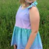 Sew Like My Mom Cornflower Dress