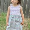 Sew Like My Mom Cornflower Dress